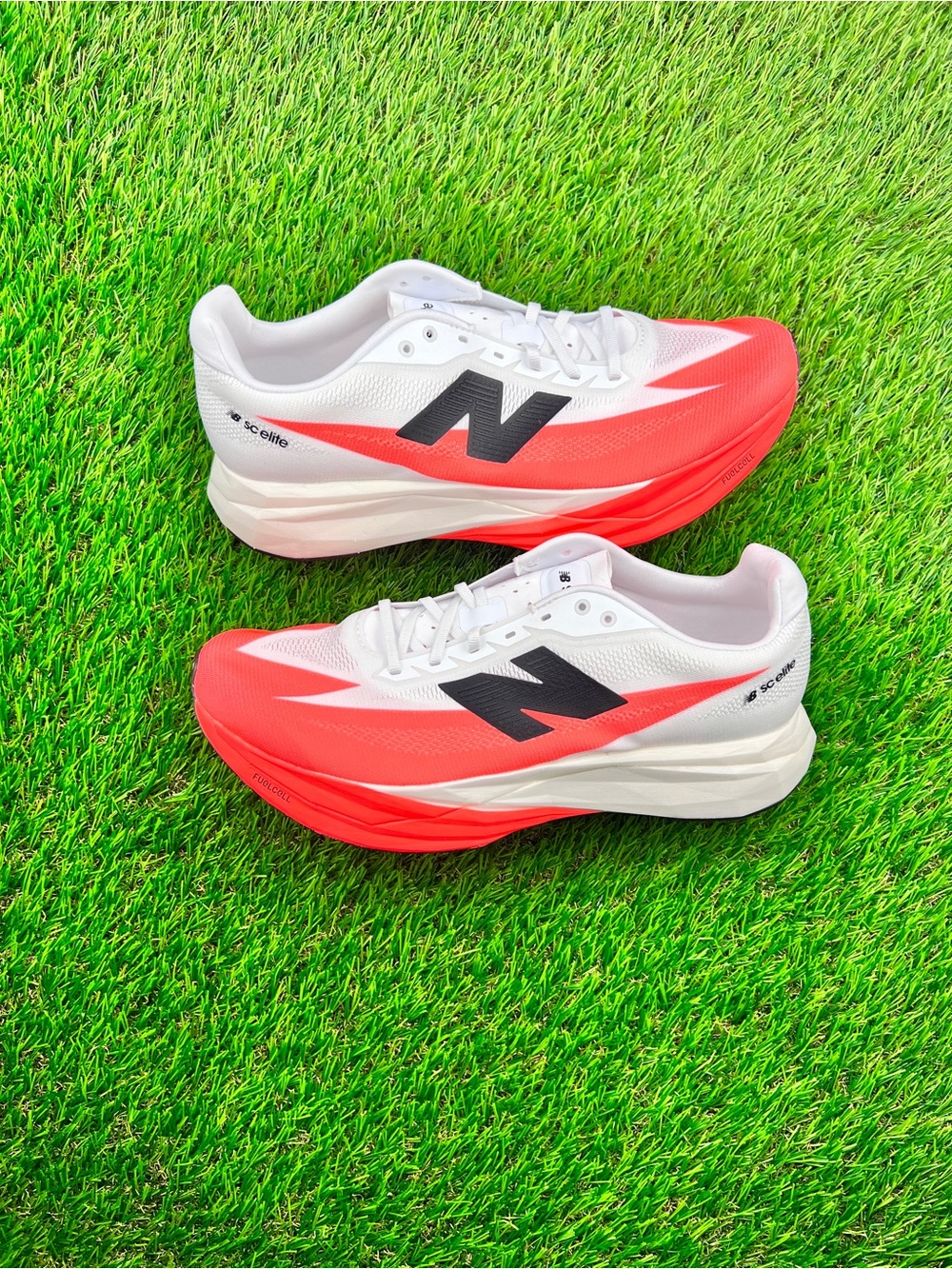 New Balance SuperComp Elite V5 Men’s Marathon Carbon Plated Running Shoes - 12